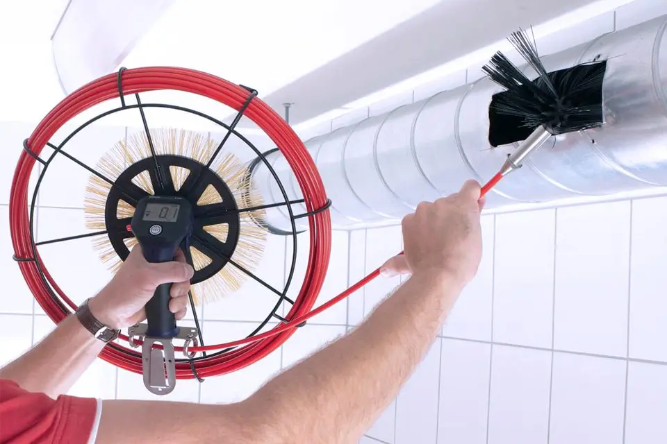 Professionele reiniging ventilatiesysteem