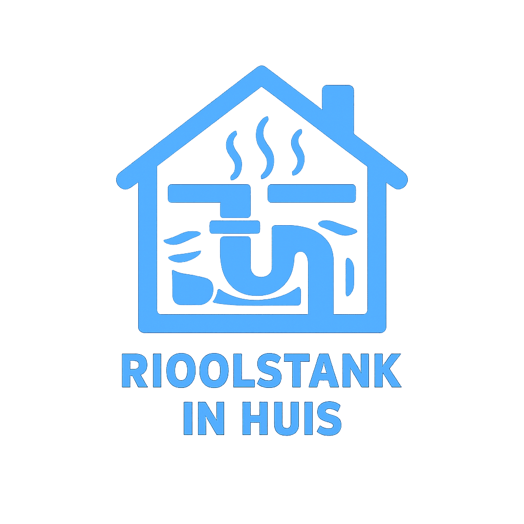 Icoon rioolstank in woning