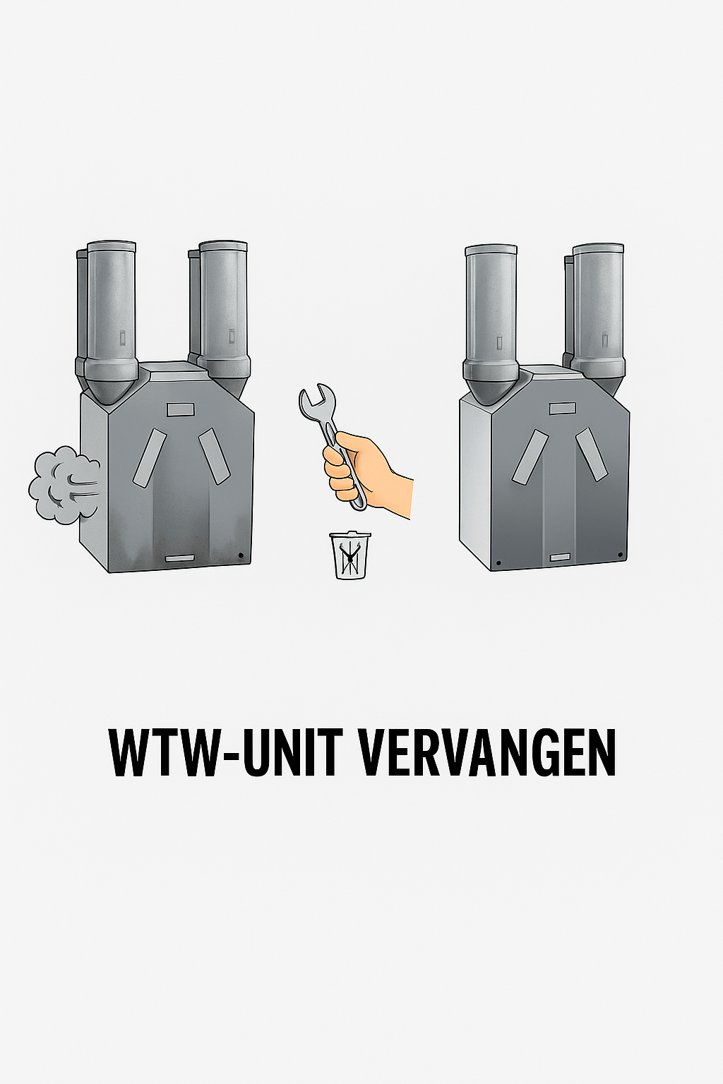 WTW-unit vervangen Ventilatie Flevoland