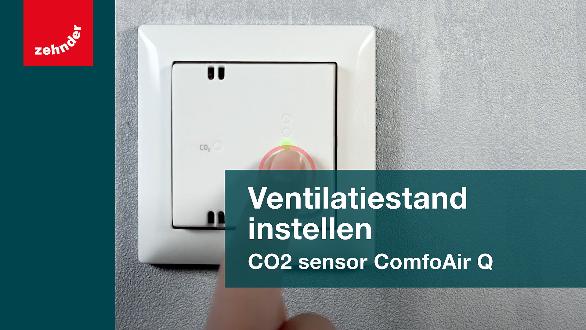 automatisch ventilatiesysteem display
