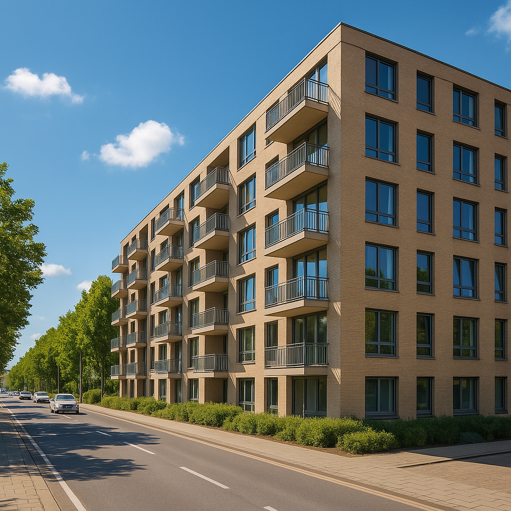 Appartementencomplex ventilatie