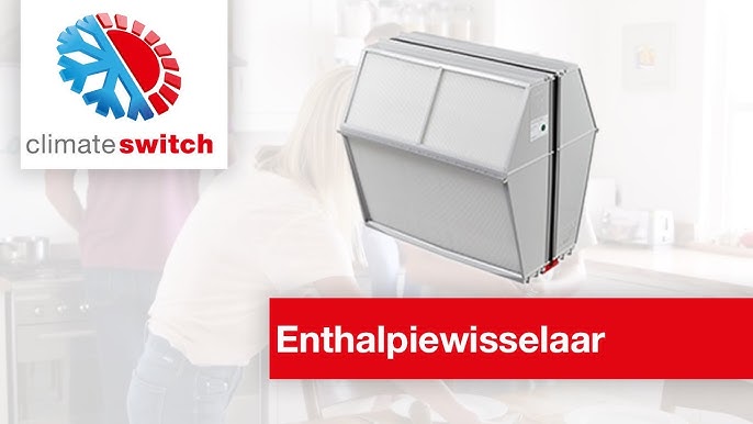 WTW-systeem met enthalpiewisselaar