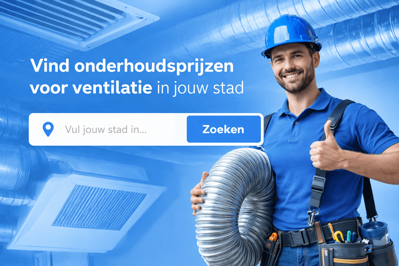 Onderhoudstarieven ventilatie Flevoland mechanische ventilatie en WTW systeem