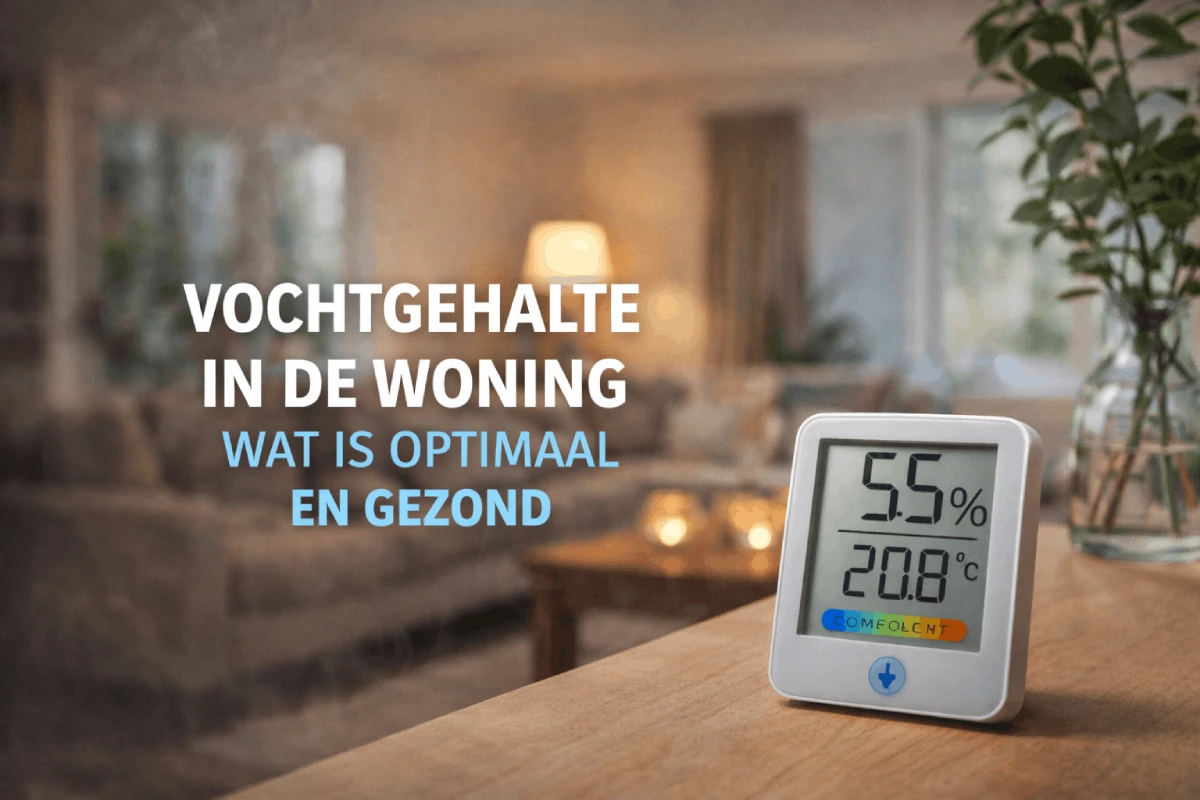 Vochtgehalte in de woning Wat is optimaal en gezond