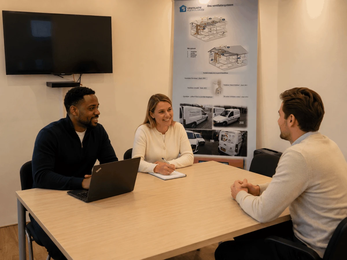 Solliciteer bij Ventilatie Flevoland