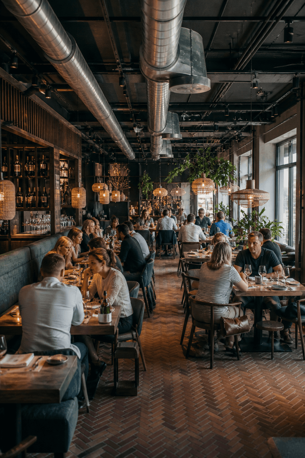 Sfeervol restaurant interieur
